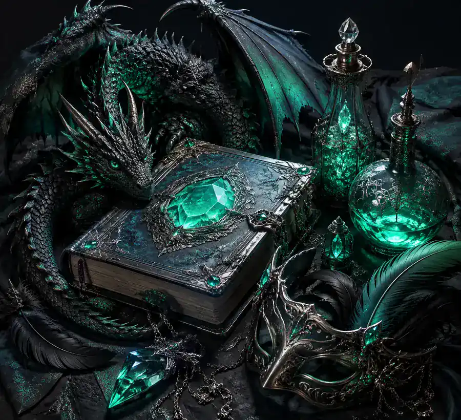 Fantasy still life example